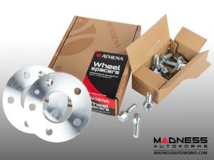 Maserati Grecale Wheel Spacers by Athena - 5mm - set of 2 w/ extended bolts Maserati Grecale Wheel Spacers by Athena - 5mm - set of 2 w/ extended bolts